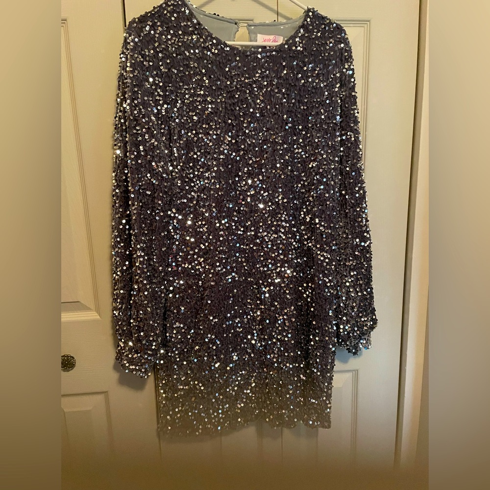 Stretchy Sequin Cocktail Dress